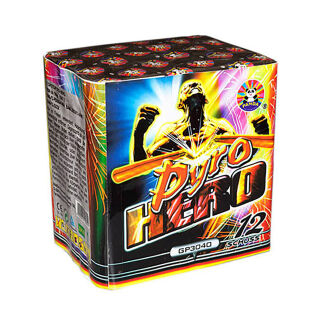 Pyro Hero 12-Schuss-Feuerwerk-Batterie