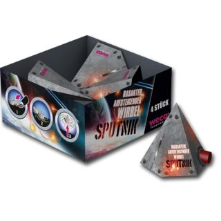 Sputniks - Wirbel, 4er Pack