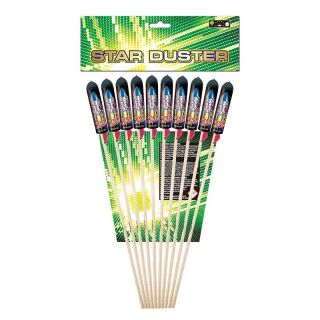 Star Duster 10-teiliges-Raketen-Sortiment