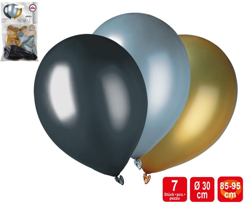 Jetzt Luftballons „metallic” 7 Stück ab 1.99€ bestellen