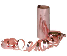 Luftschlangen „metallic-rosa“