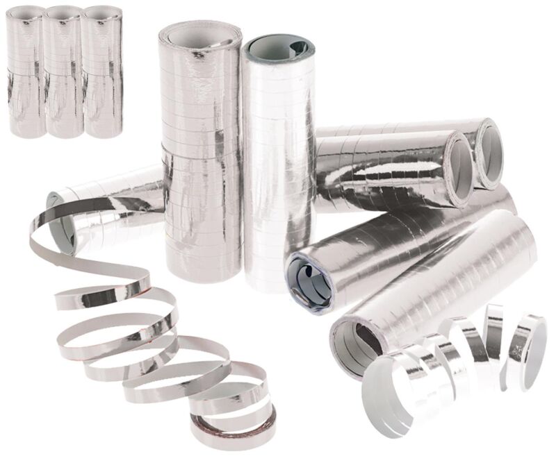 Jetzt Luftschlangen „metallic-silber“ 3er Pack ab 1.99€ bestellen