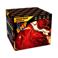 Cherry Bomb 36-Schuss-Feuerwerk-Batterie