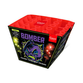Bomber 25-Schuss-Feuerwerk-Batterie