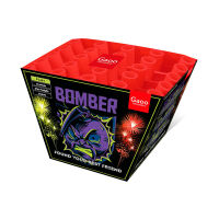 Bomber 25-Schuss-Feuerwerk-Batterie