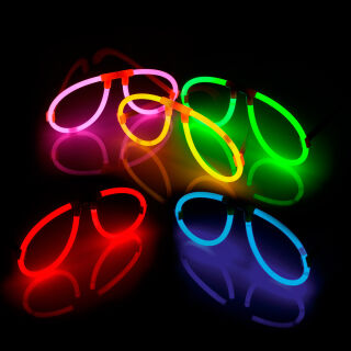 Knicklicht Brille - 25er Pack