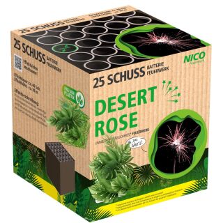 Desert Rose 25-Schuss-Feuerwerk-Batterie