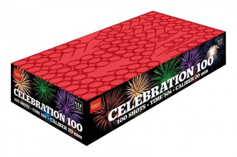 Celebration 100-5 100-Schuss-Feuerwerk-Batterie
