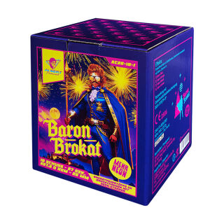 Baron Brokat 16-Schuss-Feuerwerk-Batterie