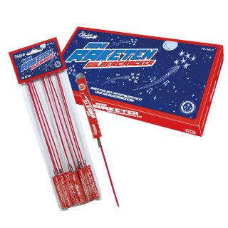 Mini-Raketen Silbercracker 10er Set