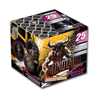 Minotaur 25-Schuss-Feuerwerk-Batterie