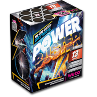 Power Buster 13-Schuss-Feuerwerk-Batterie