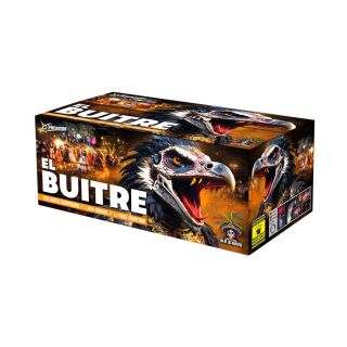 El Buitre 128-Schuss-Feuerwerk-Verbund