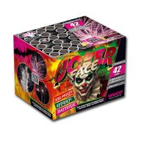 Joker Face 42-Schuss-Feuerwerk-Batterie