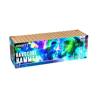 Hardcore Hammer 100-Schuss-Feuerwerk-Verbund