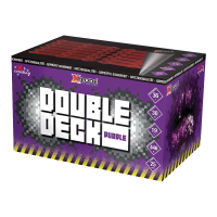 Double Deck Purple 36-Schuss-Feuerwerks-Batterie