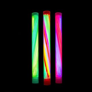 Knicklicht "Twister" mit 8 Armknicklichtern im Farbmix