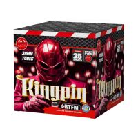 Kingpin 25--Schuss-Feuerwerk-Batterie