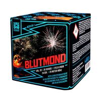Blutmond 25-SchussFeuerwerk-Batterie