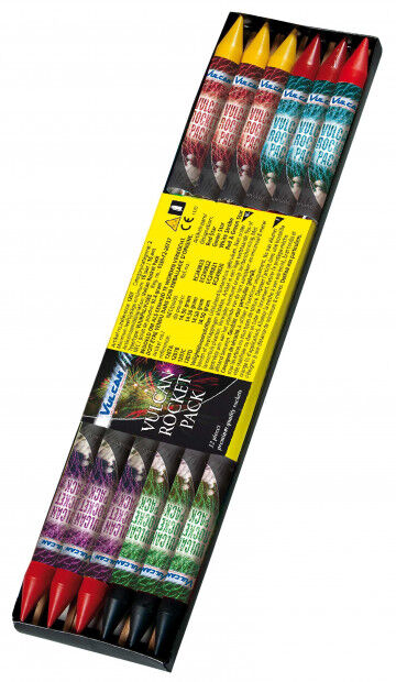 Jetzt Vulcan Rocket Pack 12-teiliges Feuerwerk-Raketensortiment ab 7.03€ bestellen