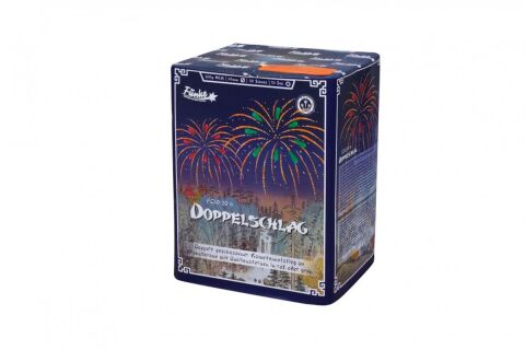 Doppelschlag 20-Schuss-Feuerwerk-Batterie