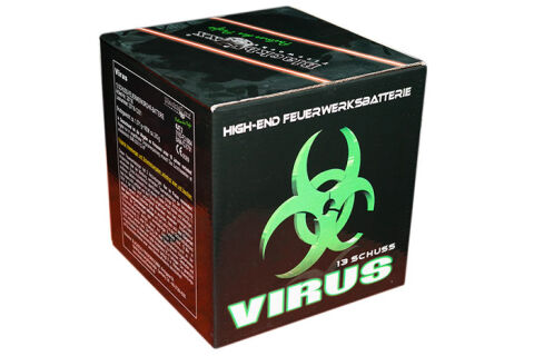 Virus 13-Schuss-Feuerwerk-Batterie
