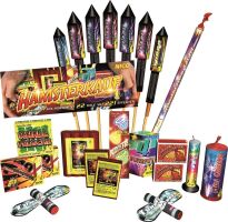 Fireworks and Balloons Fan Paket First Class