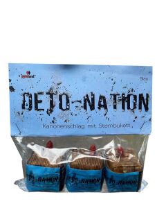 Deto-Nation 3er Pack kubische Kanonenschläge Blue