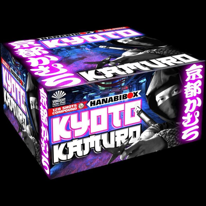 Jetzt Kyoto Kamuro 128-Schuss-Feuerwerkverbund (Stahlkäfig) ab 114.99€ bestellen