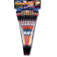 Flower Power 30-teiliges Raketensortiment