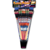 Flower Power 30-teiliges Raketensortiment