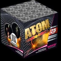 Atom 25-Schuss-Feuerwerk-Batterie