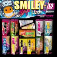 Smiley Mega Pack 13-teiliges Fontänen-Sortiment