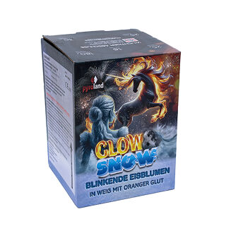 Glow & Snow 16-Schuss-Feuerwerk-Batterie