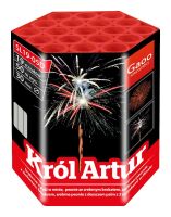 King Artur 19-Schuss-Feuerwerk-Batterie