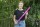 Pimmel Himmel 80cm Papierflitter pink