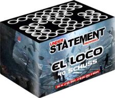 El Loco 40-Schuss-Feuerwerk-Batterie