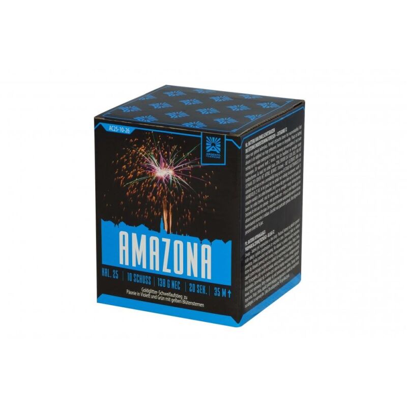 Jetzt Amazona 10-Schuss-Feuerwerk-Batterie ab 10.12€ bestellen
