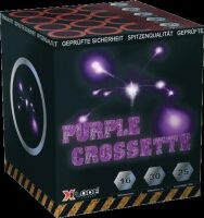 Purple Crossette 16-Schuss-Feuerwerkbatterie