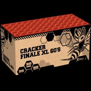 Cracker Finale 60-Schuss-Feuerwerkverbund