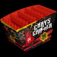 Chrys Cracker 36-Schuss-Feuerwerkbatterie 4er Pack