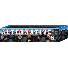 Alternative 154-Schuss-Feuerwerkverbund