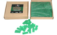 Papier Flitter - Dunkelgrün 1kg (Pappschachtel)
