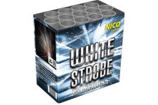 White Strobe 13-Schuss-Feuerwerk-Batterie