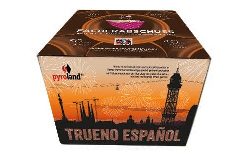 Trueno Espanõl 24-Schuss-Feuerwerk-Batterie