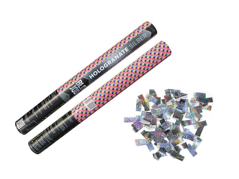 Jetzt Hologranate Silber 50cm Laserkonfetti silber ab 3.45€ bestellen