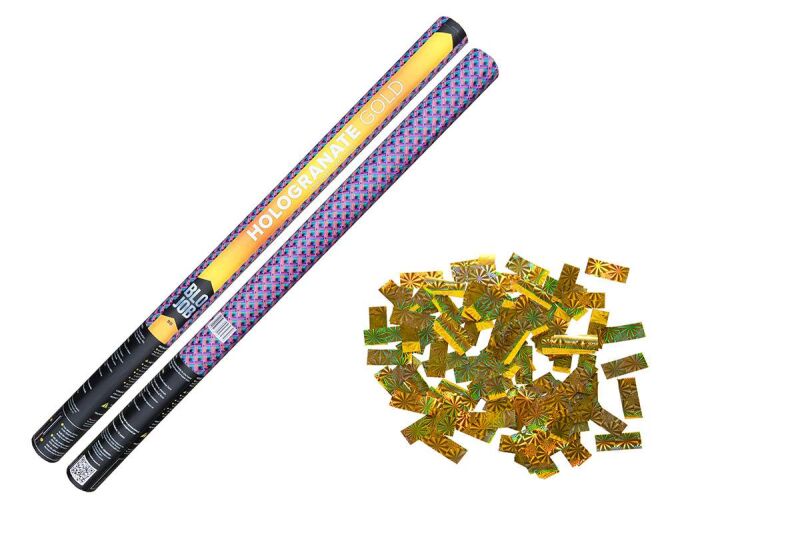 Jetzt Hologranate Gold 80cm Laserkonfetti gold ab 4.6€ bestellen