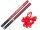 Red Streamer 80cm Papierstreamer rot