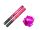 Shrink Pink 50cm Metallicflitter pink