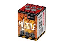 Missile 25-Schuss-Feuerwerk-Batterie